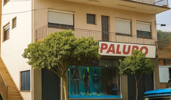 Fachada da primeira Loja Paludo em Paraí