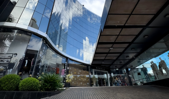 Fachada da Matriz Lojas Paludo em Farroupilha