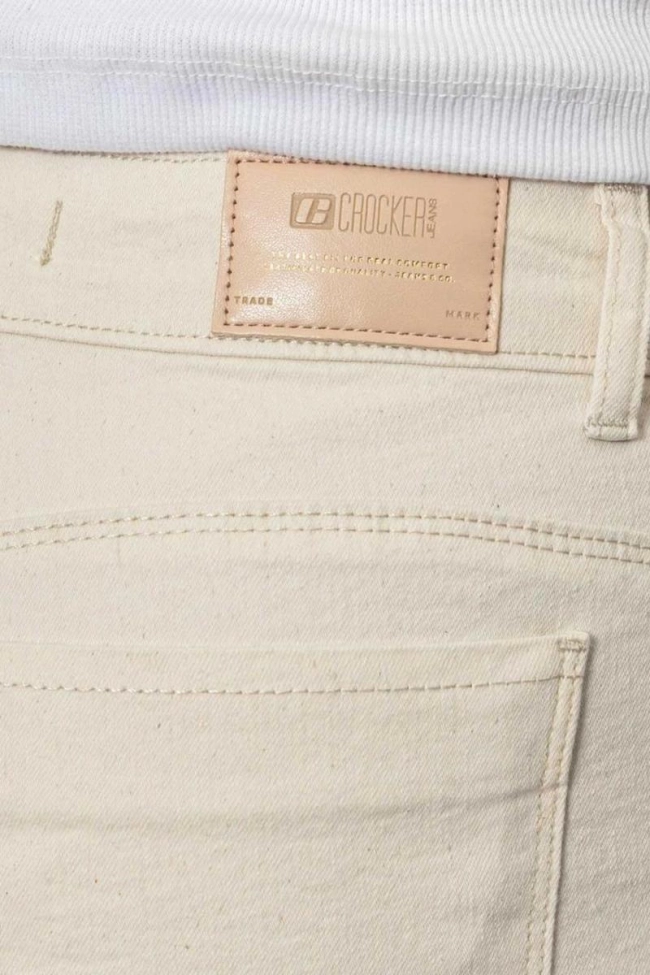 Produto Bermuda Crocker Reta FemininaCor Natural