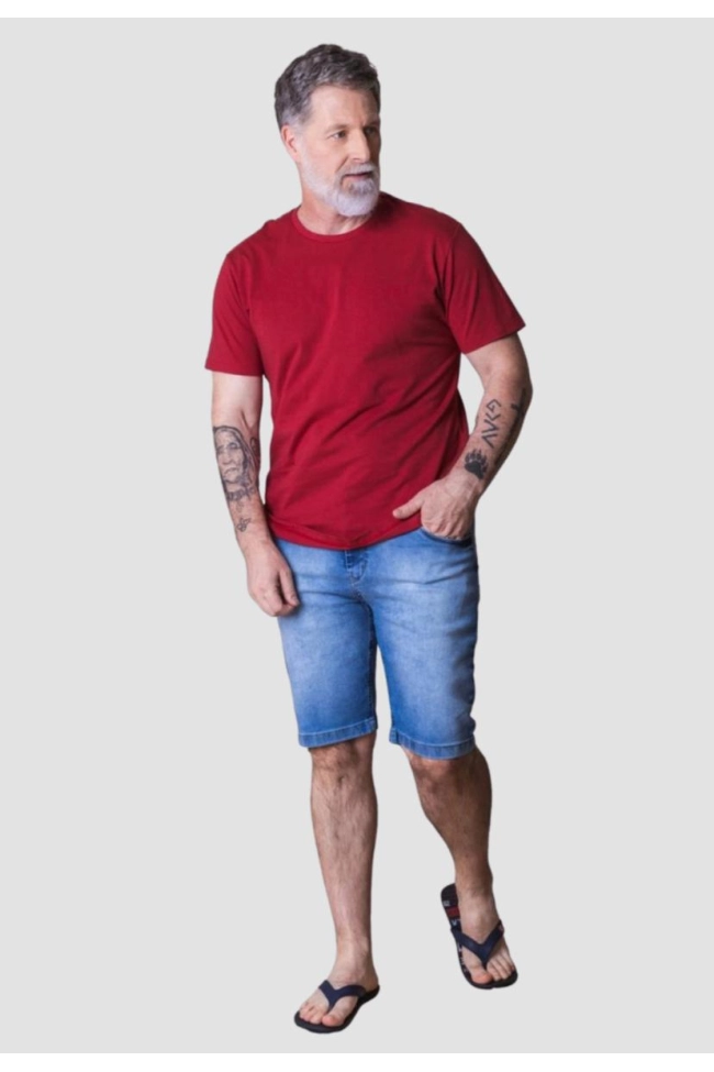 Bermuda Pitt Jeans Basic Masculino Produto Bermuda Pitt Jeans Basic Masculino