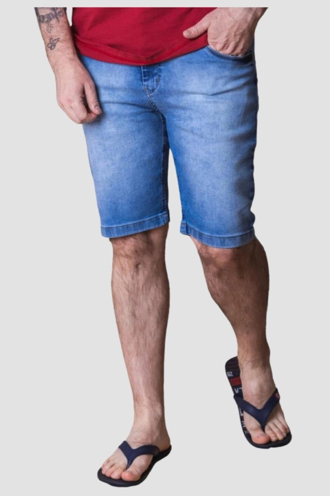 Bermuda Pitt Jeans Basic Masculino Produto Bermuda Pitt Jeans Basic Masculino