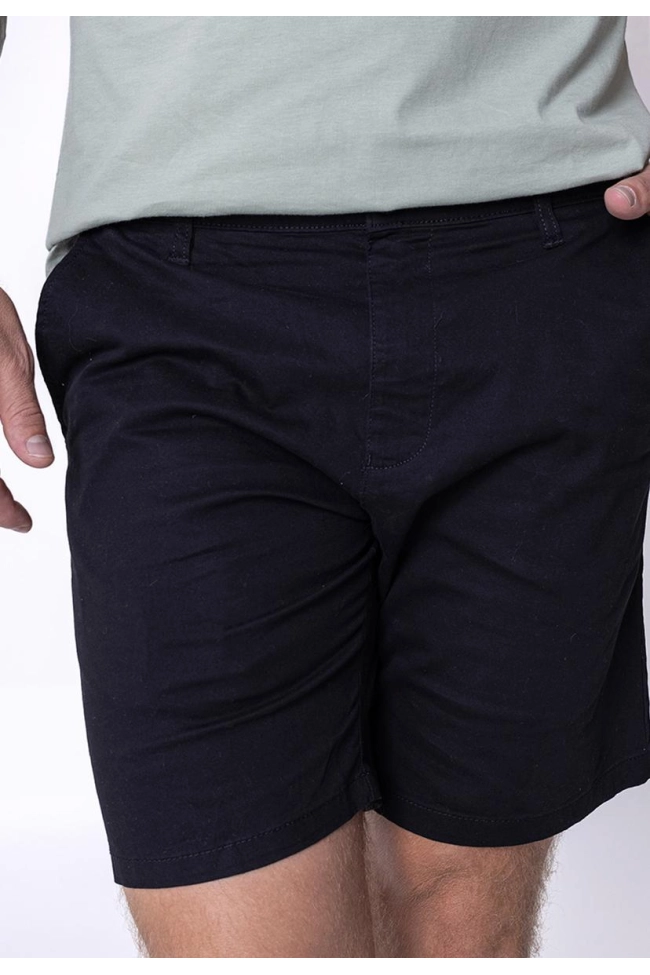 Produto Bermuda Sea Brazil Sarja B/Faca Masculina Preta