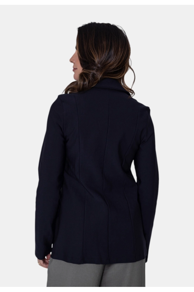 Produto Blazer Bonequim Botões Feminino Preto
