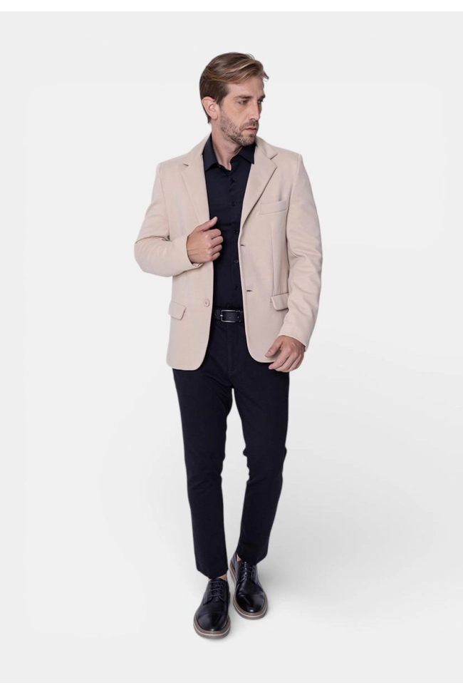 Produto Blazer La Marca Lapela Masculino Bege 