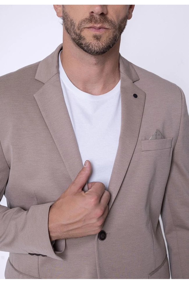 Produto Blazer Soul Malha Masculino Caqui