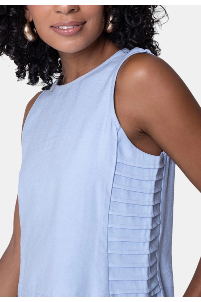 Blusa 3H Manga Curta Crepe Feminina Produto Blusa 3H Manga Curta Crepe Feminina