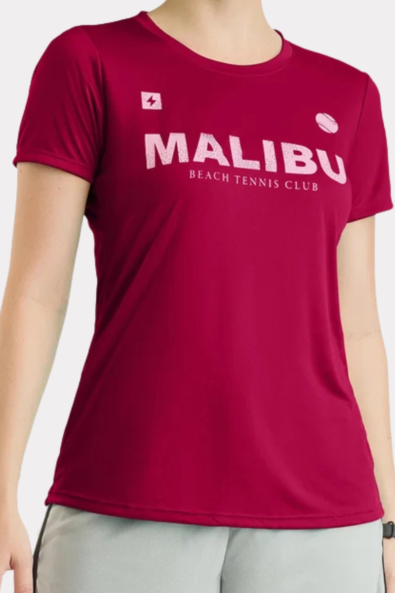 Blusa Endorfina Dry Fit com Estampa Feminina Rubi Produto Blusa Endorfina Dry Fit com Estampa Feminina Rubi