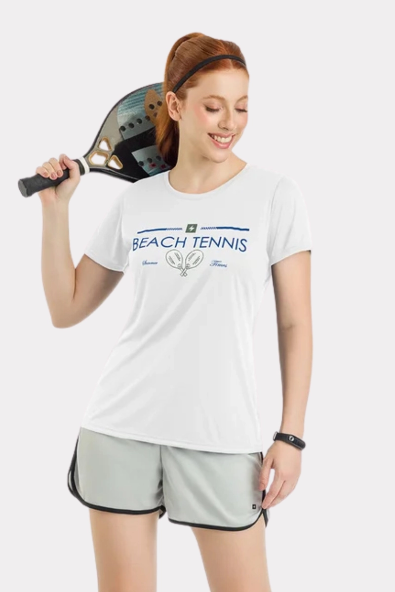 Produto Blusa Endorfina Dry Fit Feminina Branca 