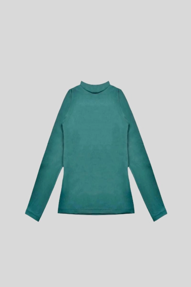 Produto Blusa Gabip Térmica Gola Alta Feminina Verde