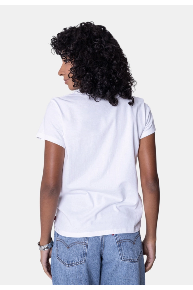 Produto Blusa Levis Perfect Tee Feminina Branca