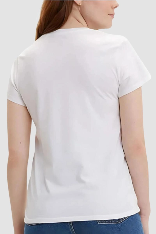 Produto Blusa Levis Perfect Tee Feminina Branca
