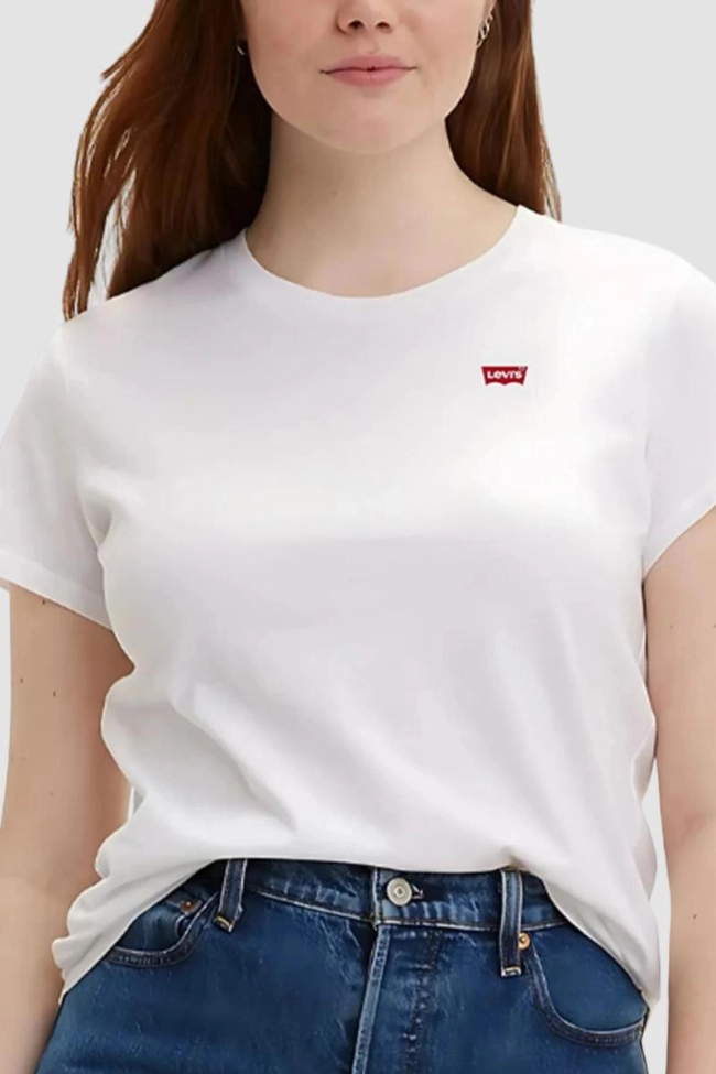Produto Blusa Levis Perfect Tee Feminina Branca