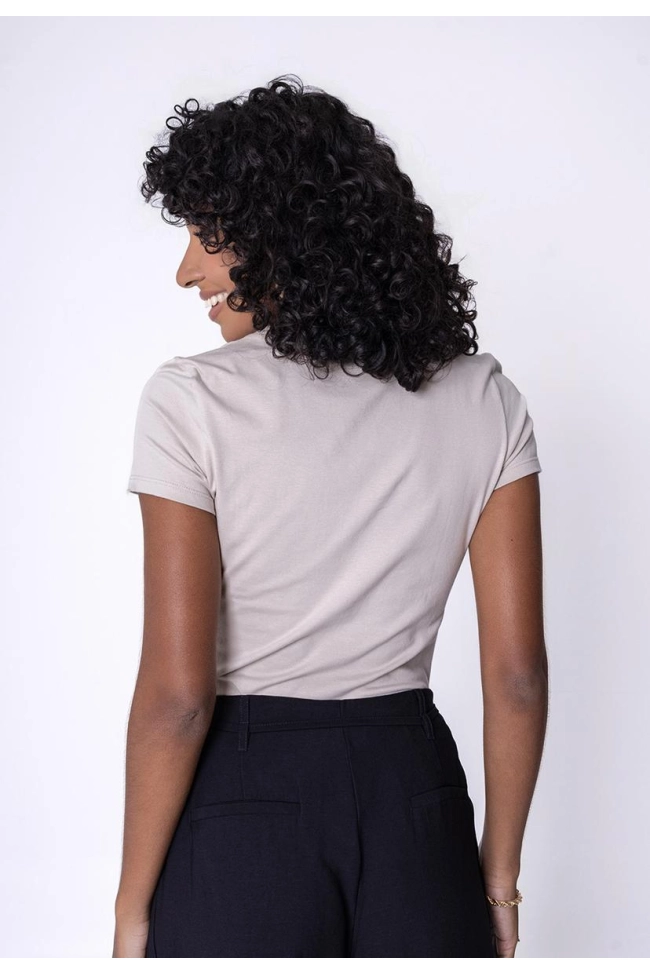 Produto Blusa Malwee Manga Curta Feminino