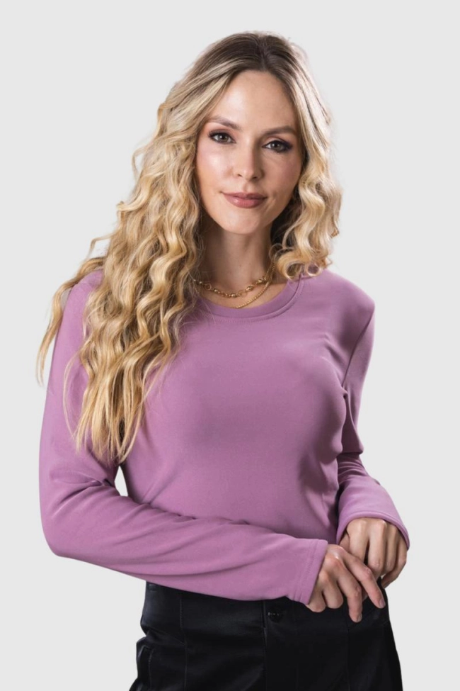 Blusa Mooncity Térmica Manga Longa Feminina Lavanda Produto Blusa Mooncity Térmica Manga Longa Feminina Lavanda