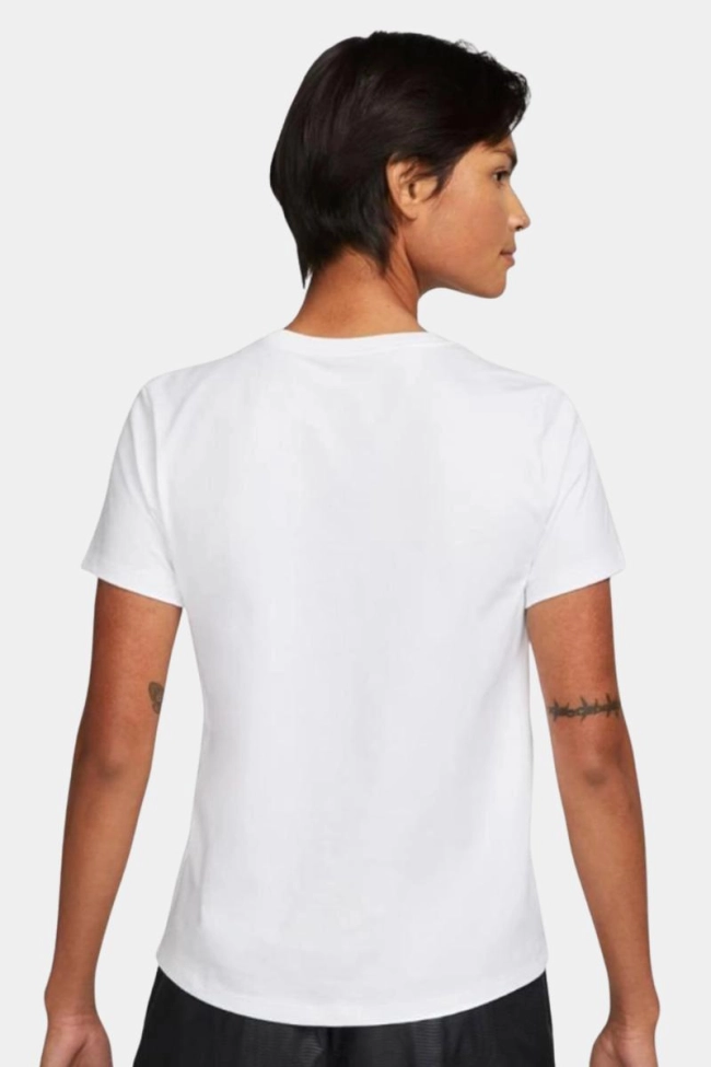 Produto Blusa Nike Manga Curta Algodão Essential Feminino Branco