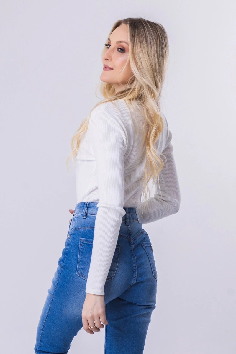Blusa Sea Brazil Cropped Modal Feminino Branco Produto Blusa Sea Brazil Cropped Modal Feminino Branco