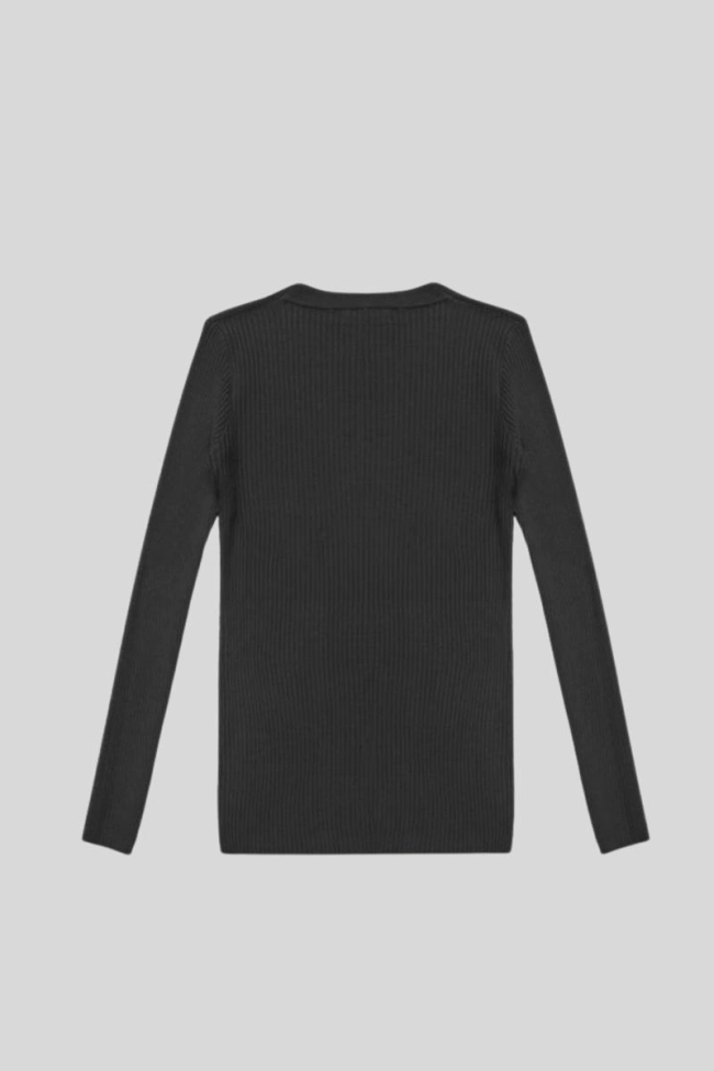 Produto Blusa Sea Brazil Modal Gola Oval Feminina Preta