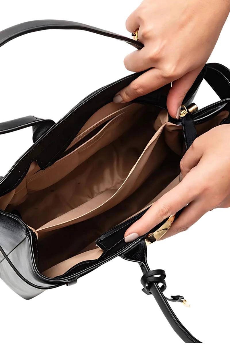 Produto Bolsa Vizzano Feminina Preta