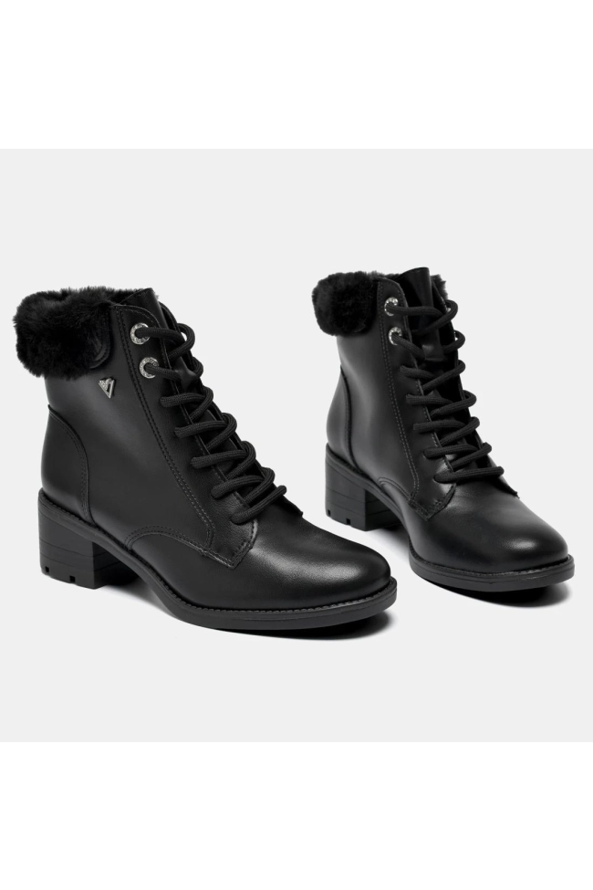 Bota Coturno Feminina Salto Médio Via Marte Produto Bota Coturno Feminina Salto Médio Via Marte