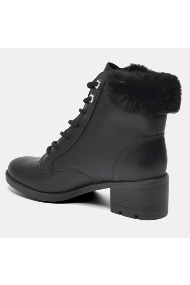 Bota Coturno Feminina Salto Médio Via Marte Produto Bota Coturno Feminina Salto Médio Via Marte