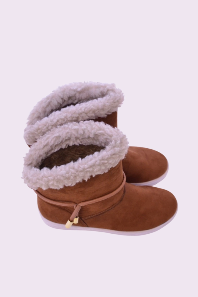 Bota Gabip Sola De Tênis Feminina Suede Camel Produto Bota Gabip Sola De Tênis Feminina Suede Camel