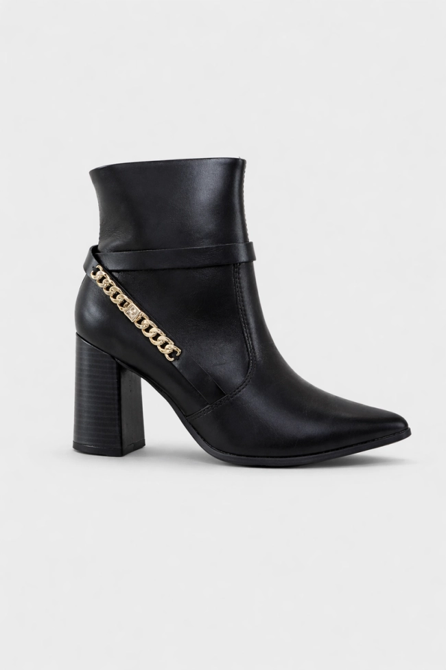Bota Ramarim Salto Médio Feminina Preta Produto Bota Ramarim Salto Médio Feminina Preta