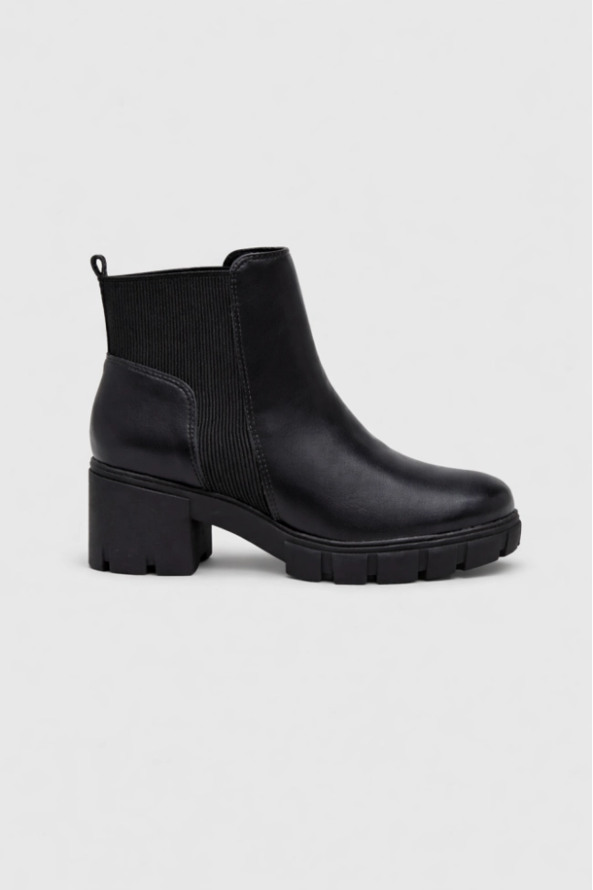 Produto Bota Via Marte Chelsea Feminina Preta