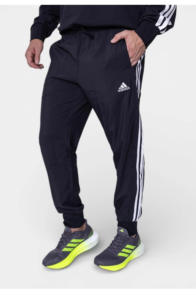 Produto Calça Adidas Helanca 3S Masculina Preta