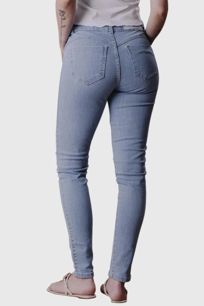 Produto Calça Biotipo Justa Skinny Feminina Azul Jeans