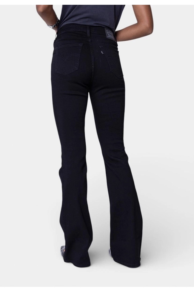 Produto Calça Flare Levis Feminina Preta 