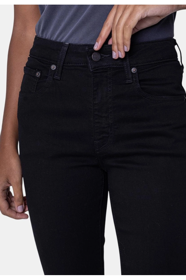 Produto Calça Flare Levis Feminina Preta 