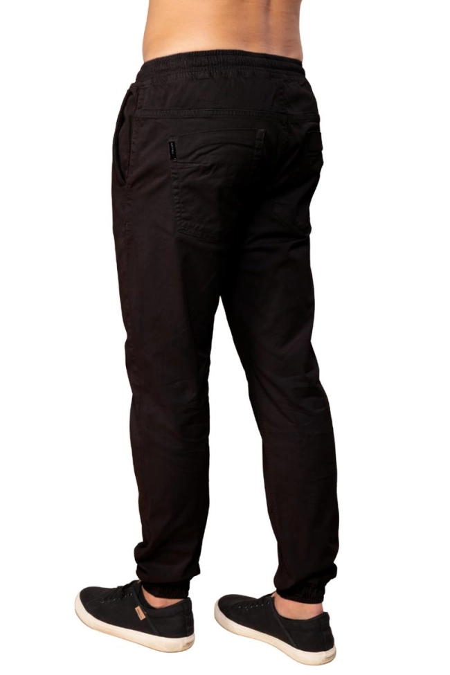 Produto Calça FreeSurf Sarja Punho Bolso Redondo Masculino Preto 