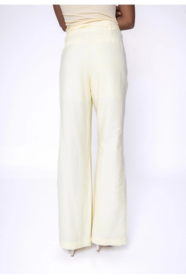 Produto Calça Gabip Alfaiataria Feminina Amarela 