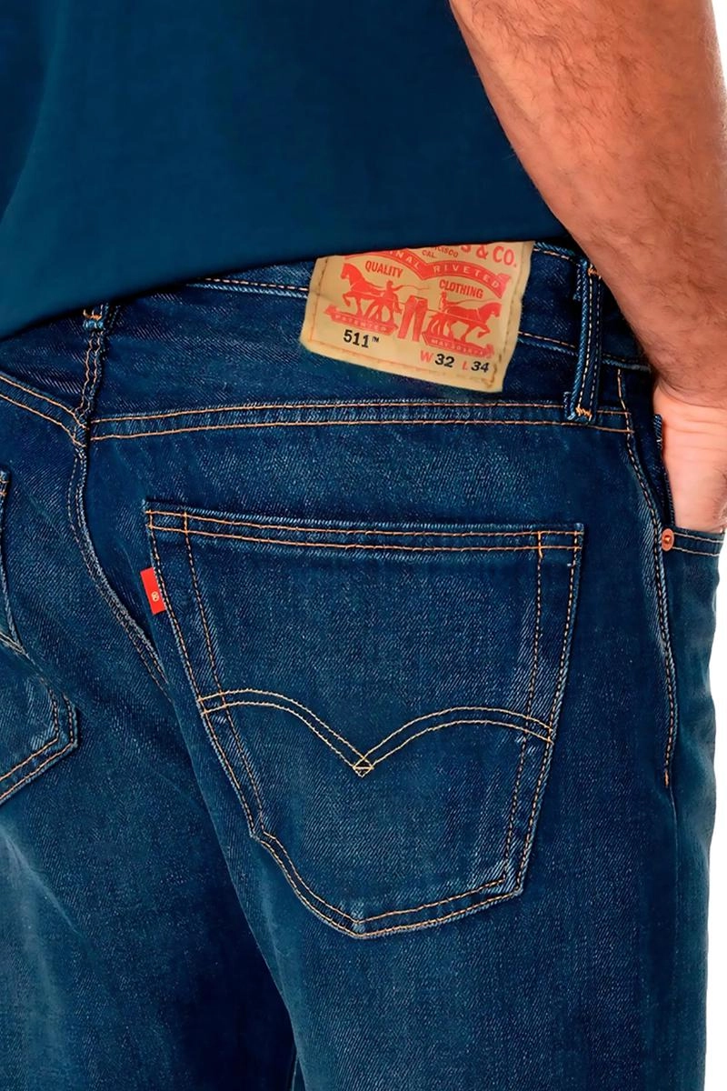 Calça Levis Slim Stretch Greenish Masculina Jeans Produto Calça Levis Slim Stretch Greenish Masculina Jeans