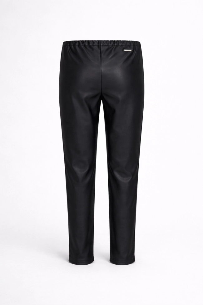 Calça Malwee Poliuretano Juvenil Feminina Preto Produto Calça Malwee Poliuretano Juvenil Feminina Preto