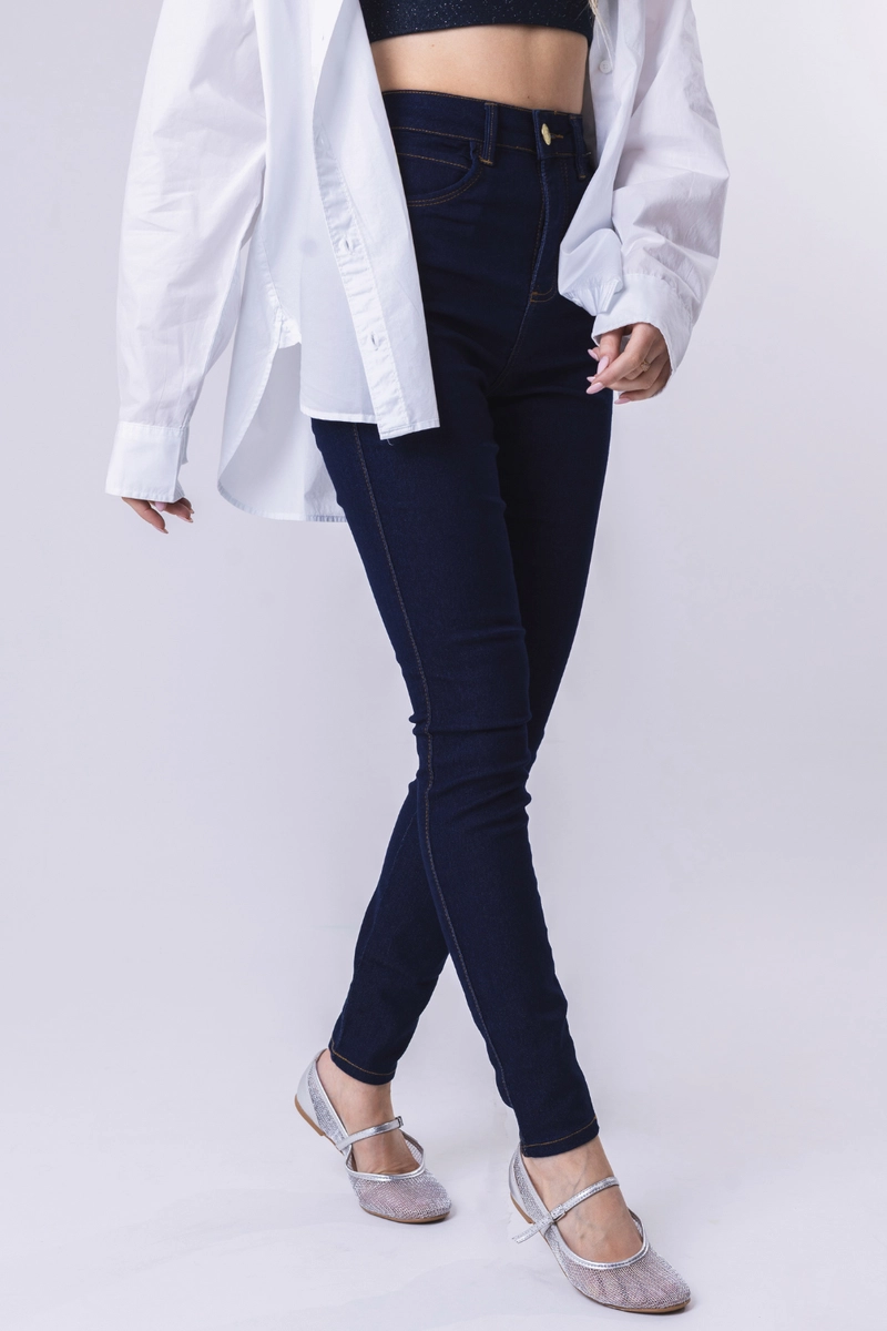 Produto Calça Max Denim Jeans Skinny Feminina Jeans