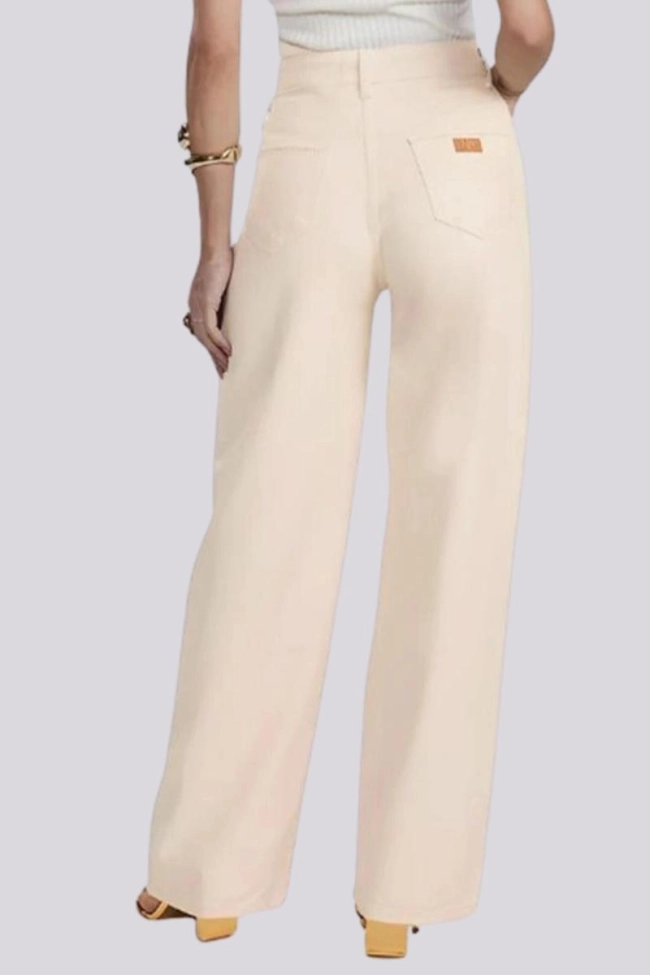 Produto Calça Max Denim Wide Leg Feminina Jeans 