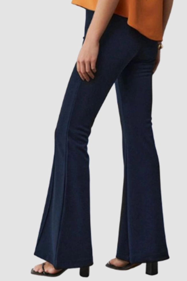 Produto Calça Mixxon Flare Bengaline Feminina Marinho