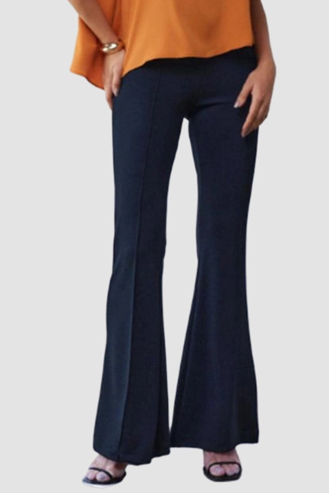 Produto Calça Mixxon Flare Bengaline Feminina Marinho