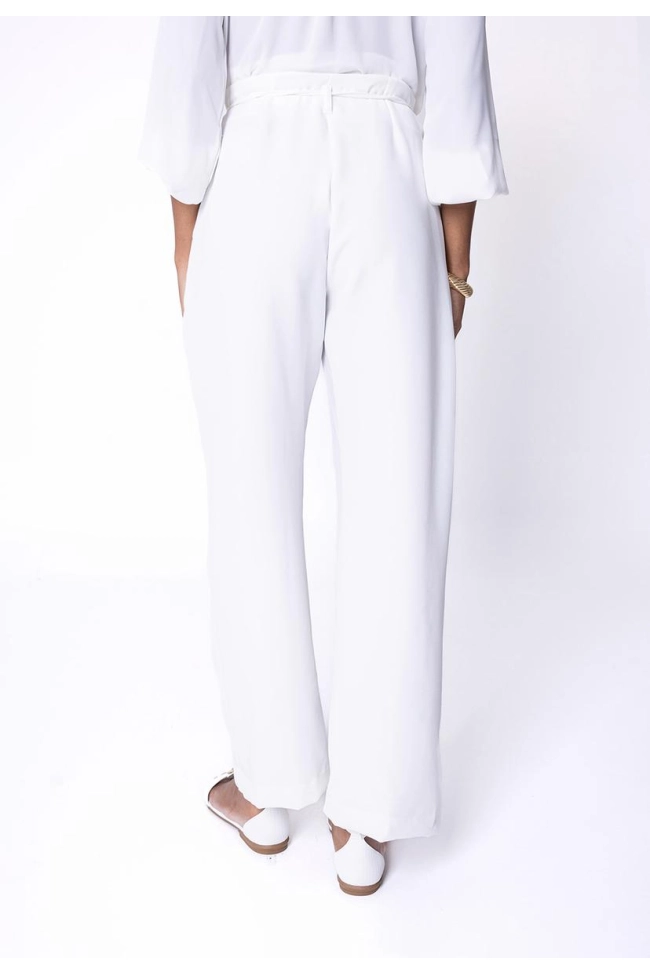 Produto Calça Rovitex Alfaiataria Feminina Off White