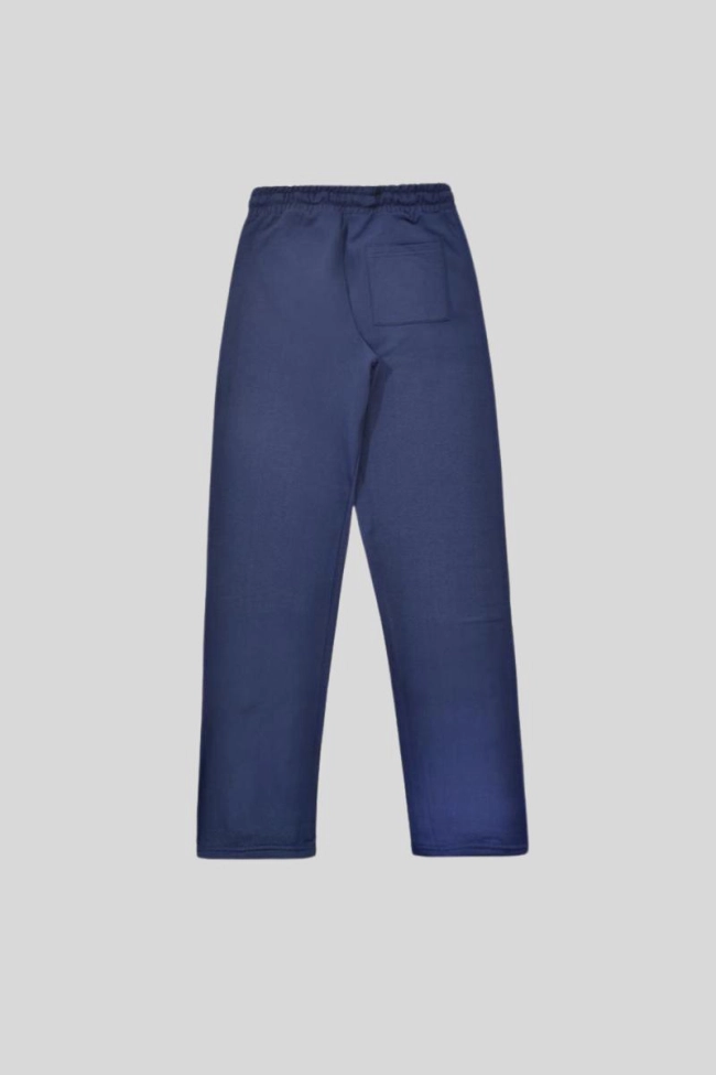 Produto Calça SBA Moletom Corte Reto Masculina Azul Marinho
