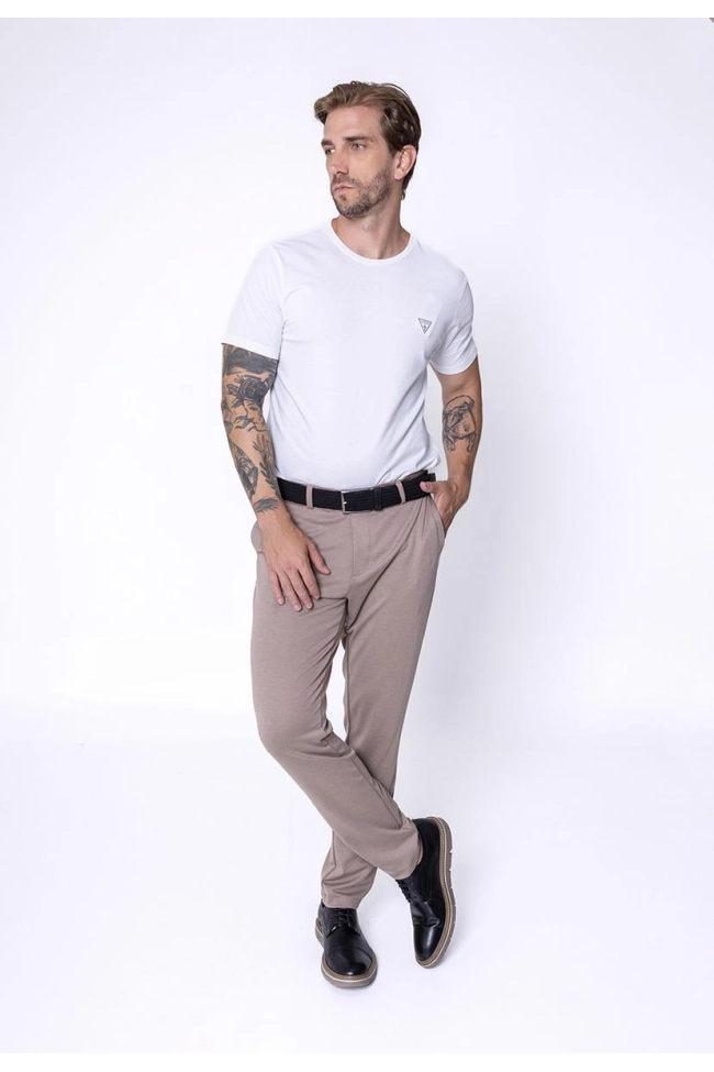 Produto Calça Soul Alfaiataria Masculina Caqui