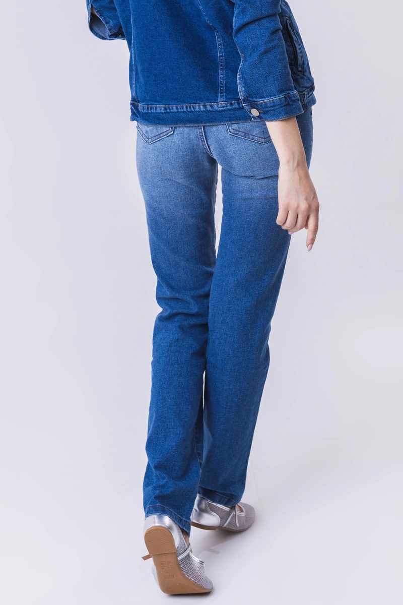 Calça Vilejack Reta Feminina Jeans Produto Calça Vilejack Reta Feminina Jeans