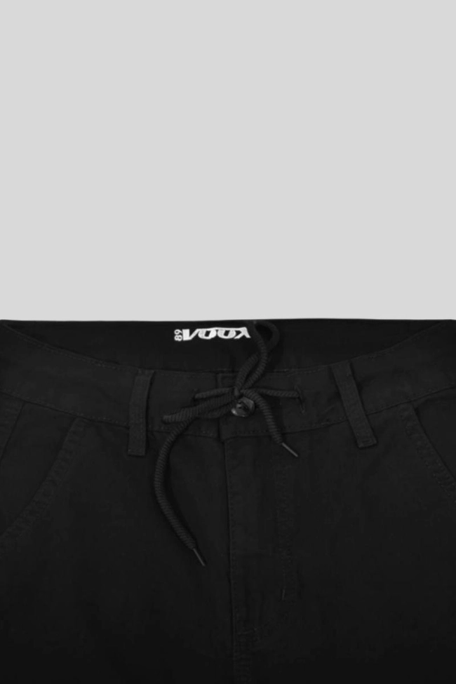 Produto Calça Voox Cargo Sarja Feminina Preta