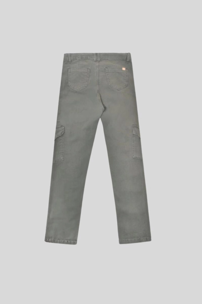Calça Voox Cargo Sarja Feminina Verde Militar Produto Calça Voox Cargo Sarja Feminina Verde Militar