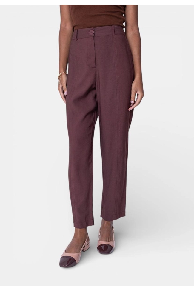 Produto Calça Gabip Alfaiataria Feminina Marrom