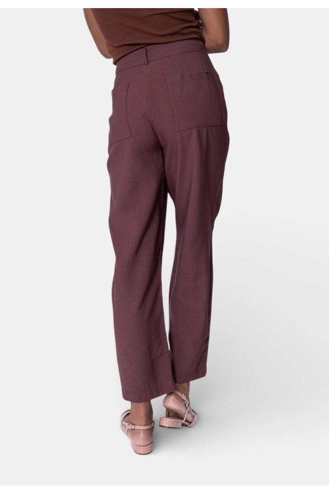 Produto Calça Gabip Alfaiataria Feminina Marrom