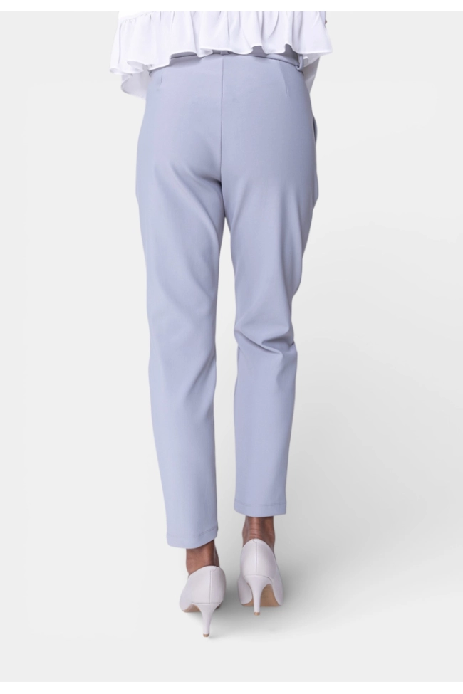 Produto Calça Bonequim Alfaiataria Feminina Cinza 