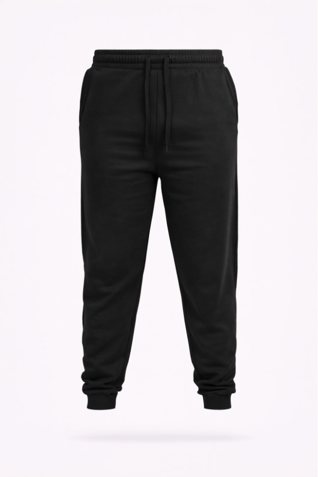 Produto Calça De Moletom Cordão Polo Brasil Masculina Plus Size Preta