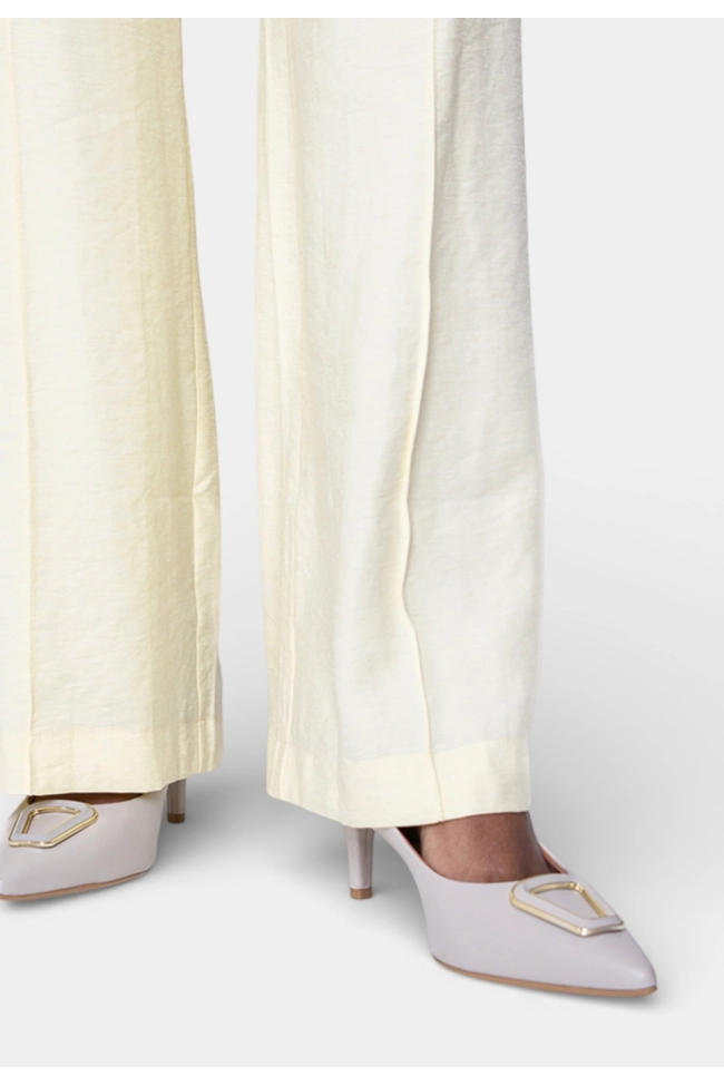 Produto Calça Gabip Alfaiataria Feminina Amarela 